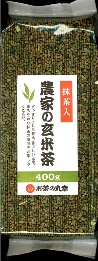 農家の抹茶入り玄米茶 400g