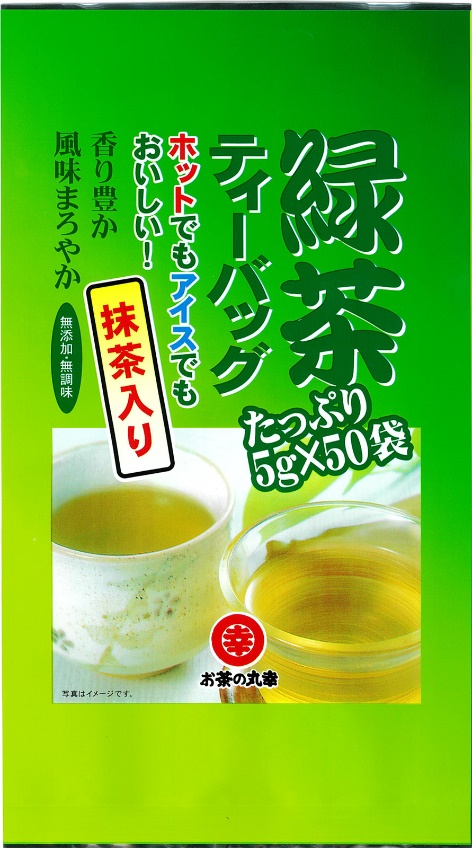 抹茶入り緑茶ティーパック 250g（5ｇ×50P）