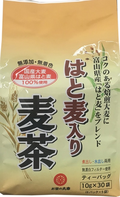 国産原料使用　はと麦入麦茶ティーバッグ 300g（10g×6袋×5包）