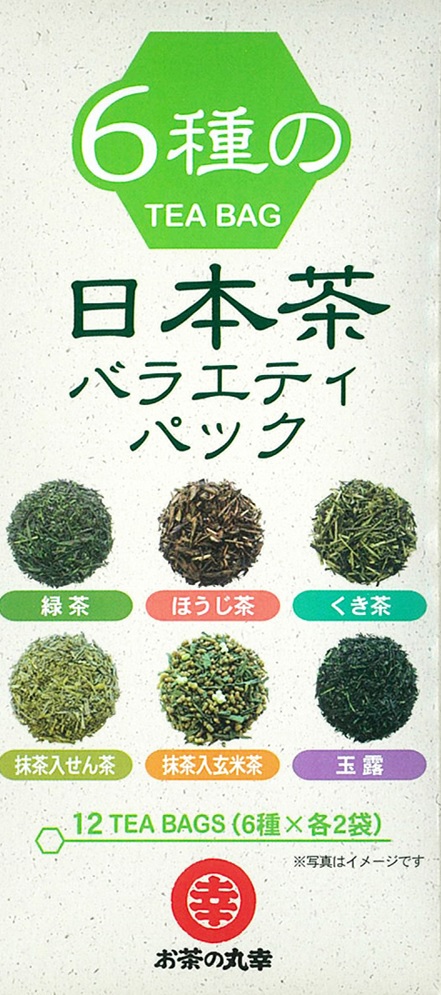 6種のティーバッグ日本茶バラエティーパック ）24g（2ｇ×12P）
