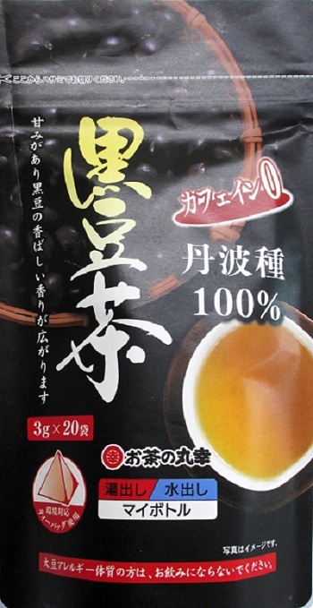 新商品  丹波種100％黒豆茶ティーバッグ 60g(3ｇ×20Ｐ) 