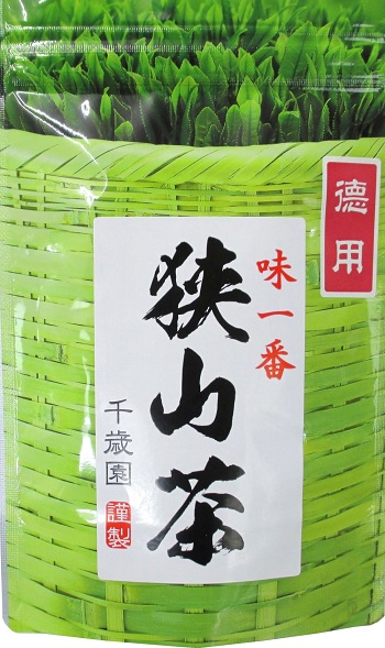 お徳用 味一番狭山茶 250g