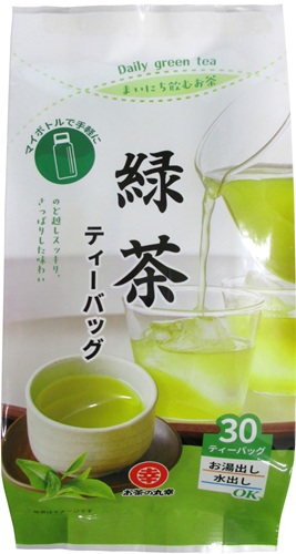 新商品　まいにち飲むお茶 緑茶ティーバッグ 90g(3g×30P)