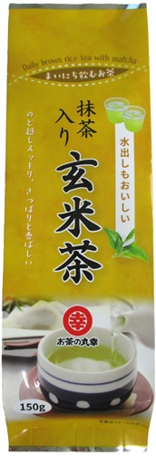新商品　まいにち飲むお茶 抹茶入り玄米茶150g