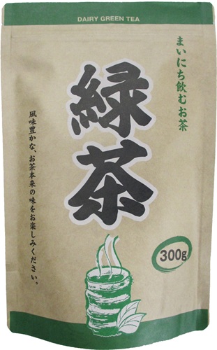 新商品　まいにち飲む緑茶 300g
